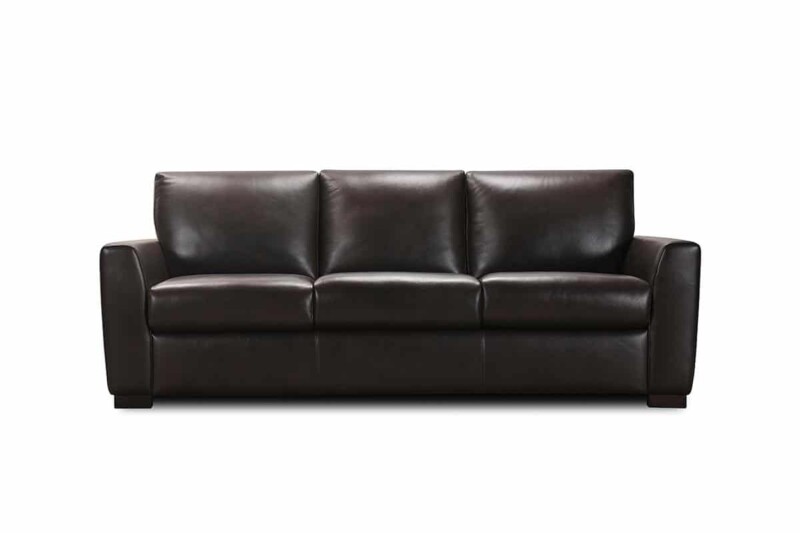 Шкіряний диван з розкладкою для сну типу міленіум купити в Києві. Модель 32200sbm. Супермаркет диванів Релакс Студіо