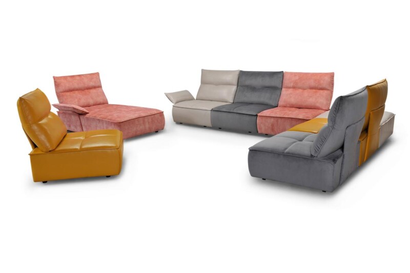 Дизайнерські модульні дивани в яскравих кольорах купити в Україні. Супермаркет диванів Relax Studio