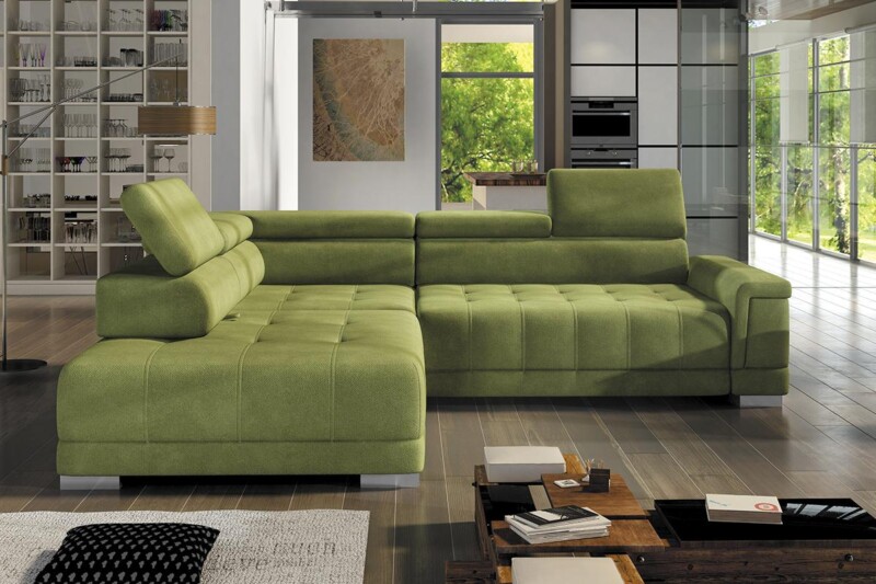 Угловой диван Campo l | Диван с раскладным спальным местом для гостиной | Супермаркет диванов Relax Studio