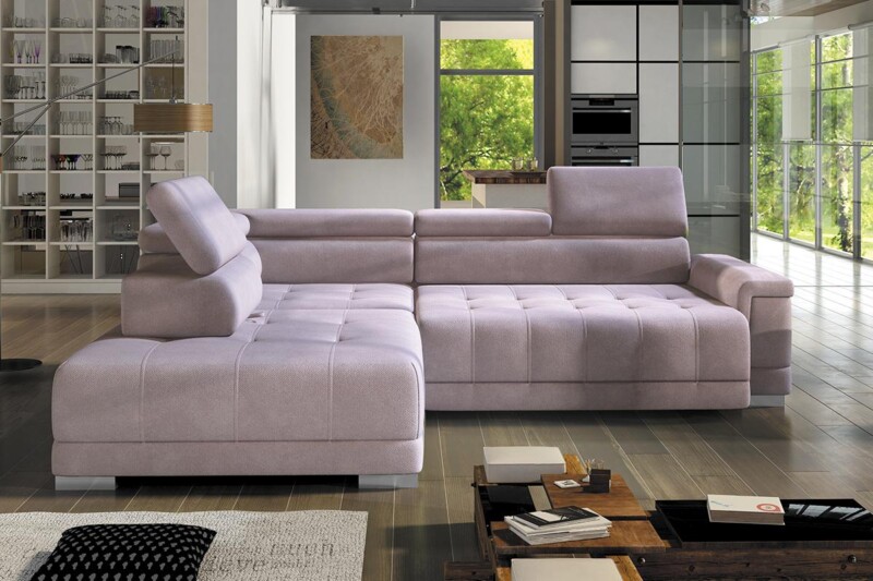 Угловой диван Campo l | Для гостиной с механизмом трансформации | Супермаркет диванов Relax Studio