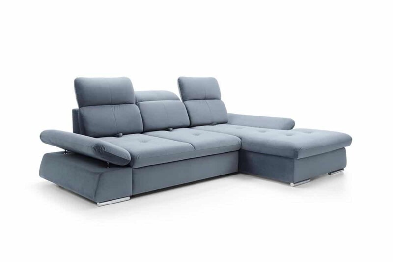 Угловой диван со спальным местом и нишей для белья - Focus. Супермаркет диванов Relax-Studio