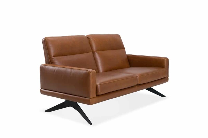 Кожаный диван для интерьеров в индустриальном стиле. Модель Genova