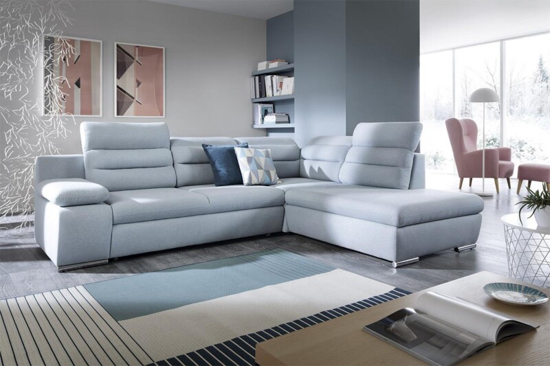 Угловой диван Greco - небольшой угловой диван с высокой спинкой | Мягкие уголки Киев. Супермаркет диванов Relax-Studio