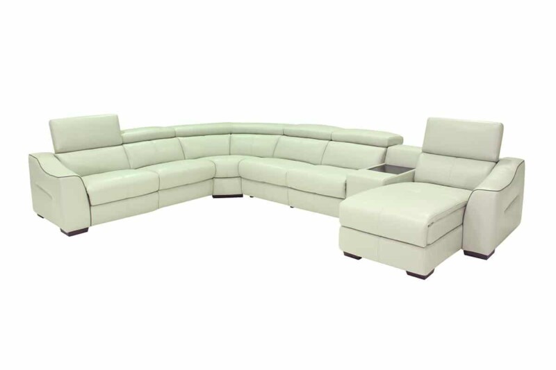 Модульный угловой диван с Реклайнер HTL-9202-US Супермаркет диванов Релакс Студио