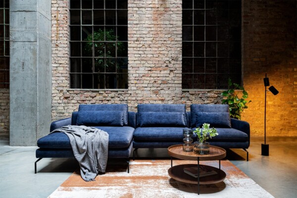 Диван угловой Look стильный модульный диван на высоких металлических ножках. Мягкая мебель Gala Collezione купить в Украине.