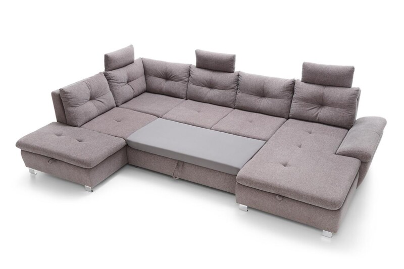 Угловой диван с местом для постоянного сна. Мягкий уголок Madeira set.3 Польша. Салон мебели Релакс Студио