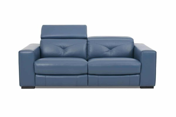 Прямий диван у шкіряній оббивці RS-11379-PR 2.5S2U. Київ. Супермаркет диванів Relax Studio