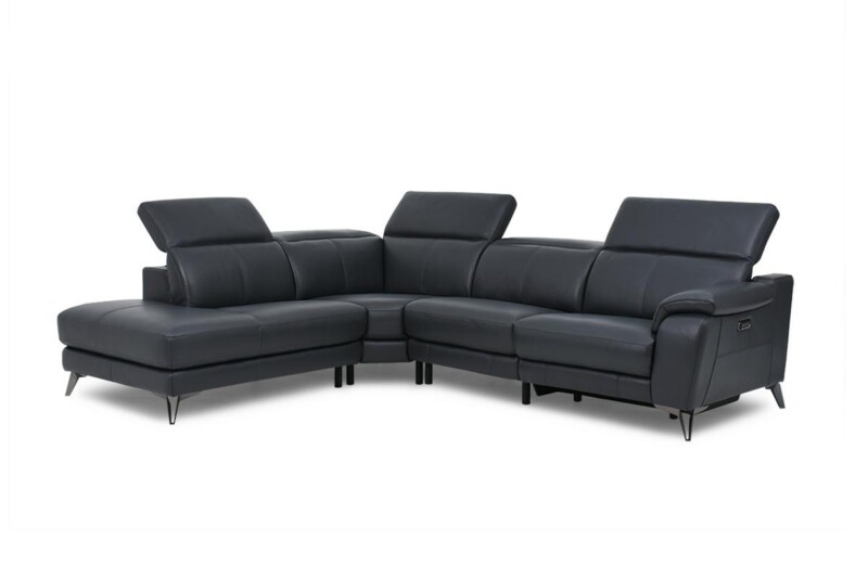 Угловой диван с открытой секцией. Модель RS-11380-PR. Супермаркет диванов Relax Studio