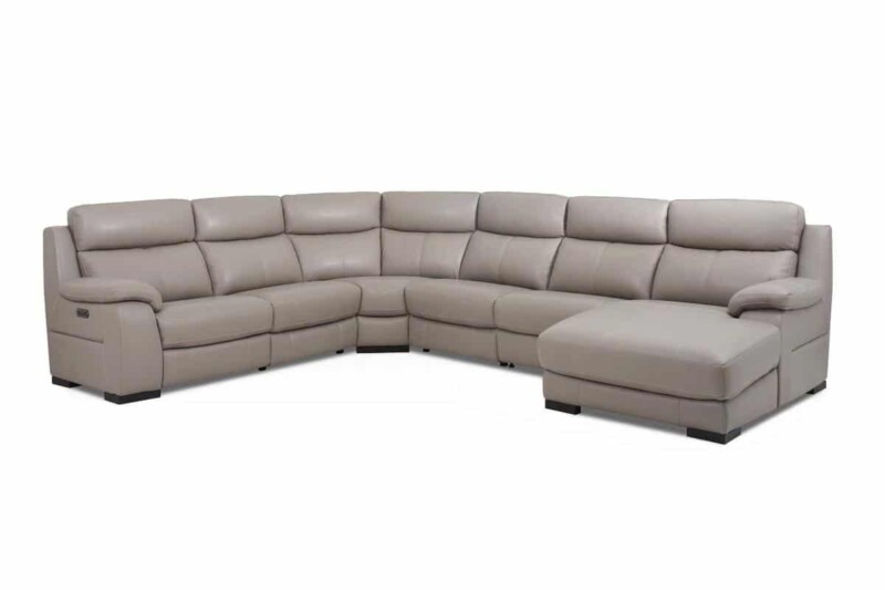 Купити кутовий диван з високою спинкою. Модель RS-11499-PR. Супермаркет диванів Relax Studio