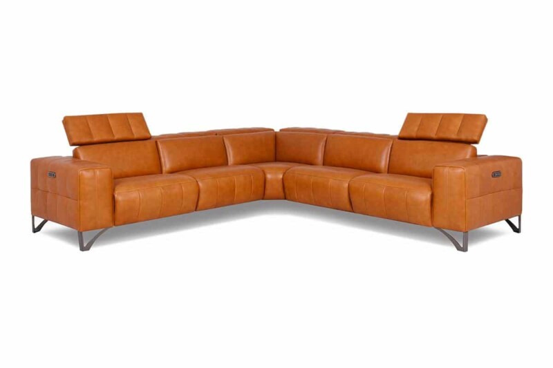 Большой угловой диван для просторного помещения купить в Киеве. Модель RS-A0147-PR. Супермаркет диванов Релакс Студио