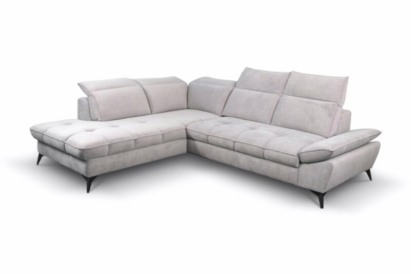 Угловой диван Sierra - с раскладкой для сна и нишей для белья | Польская мягкая мебель